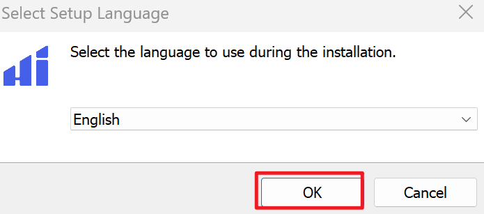 select language