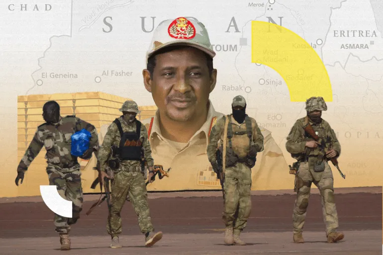 Wagner mercenaries within the RSF
