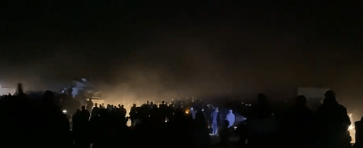 Scene of Flour Massacre