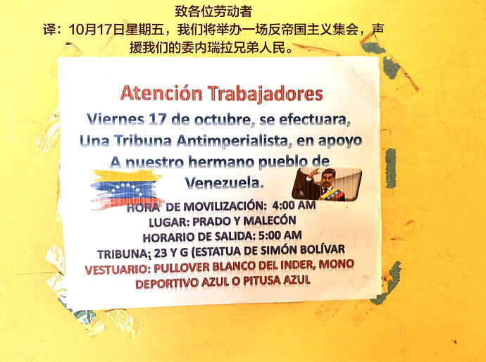 Havana Anti-Imperialist Rally