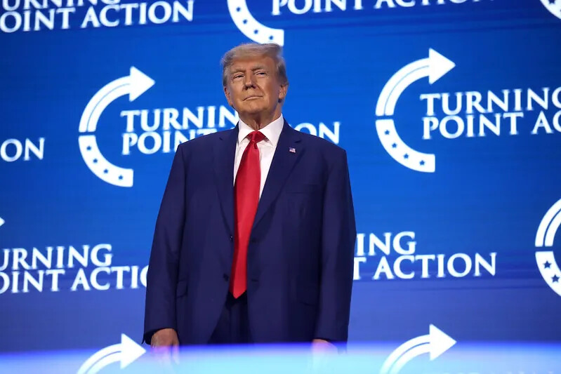 2023 Donald Trump speech at the 'Turning Point Action' conference, Gage Skidmore, Flickr